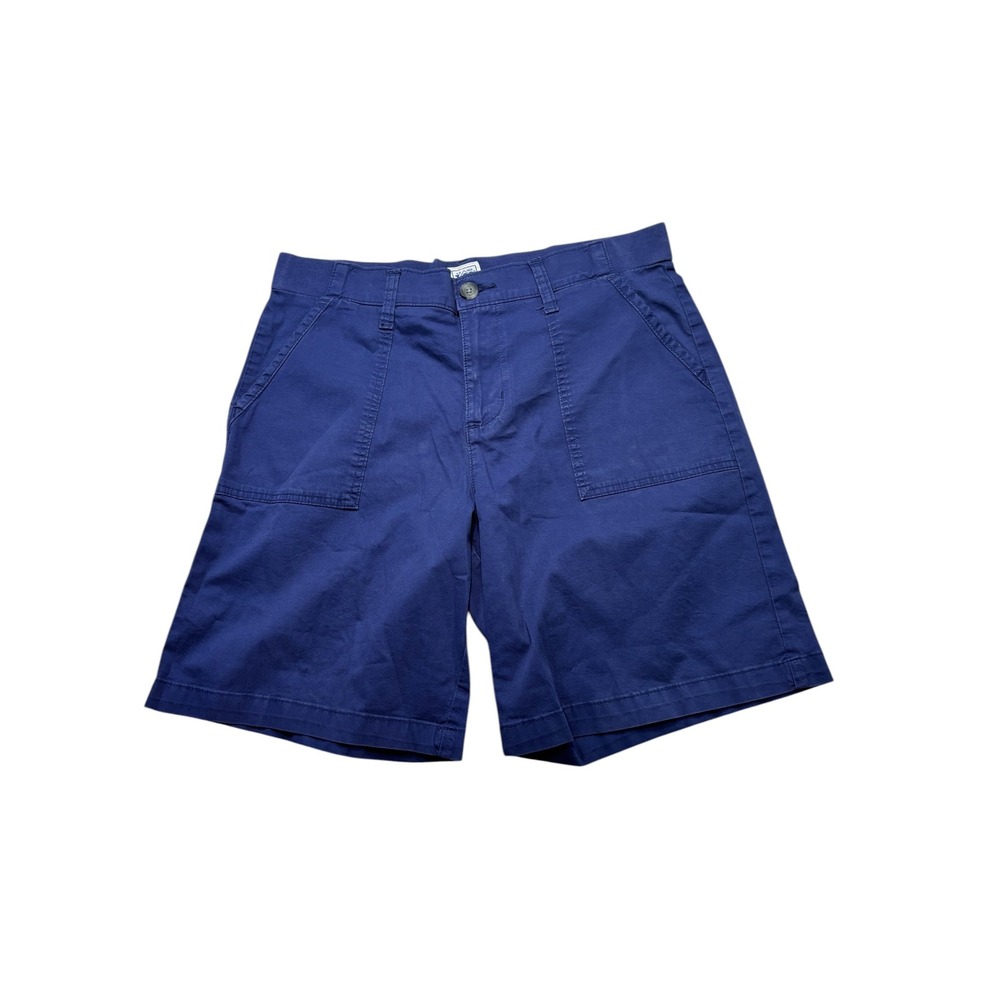 Lee Workwear Navy Blue Chino Utility Shorts Womens 12 Medium #K44